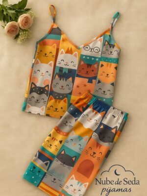 Pijama gatitos
