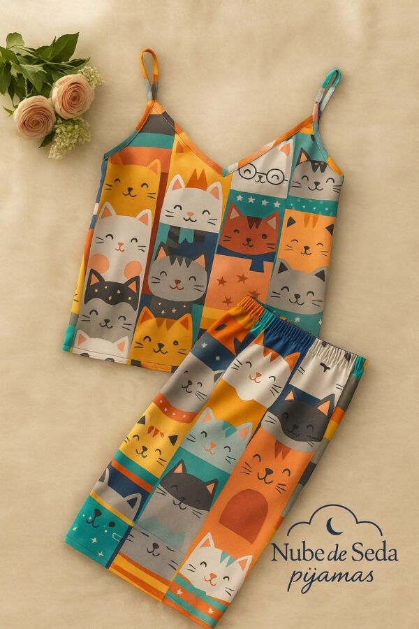 5042301892406914496 Pijama gatitos