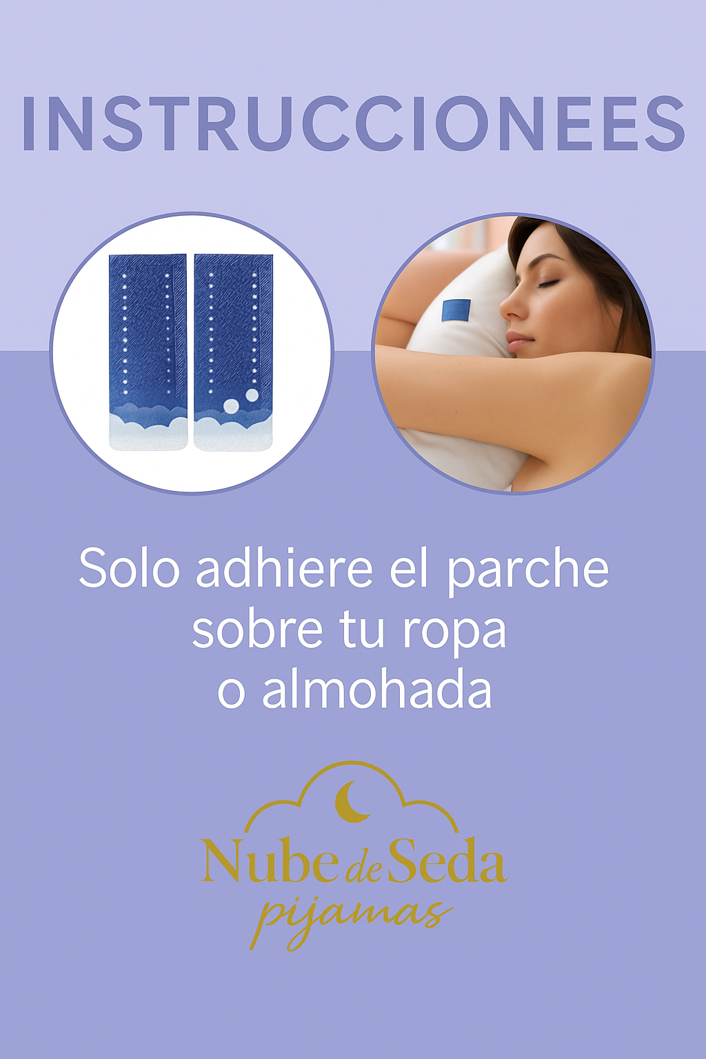 Parche aromático para dormir